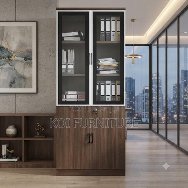 Office Cabinet; Two Doors Elegant Professional Setting Cabinet
