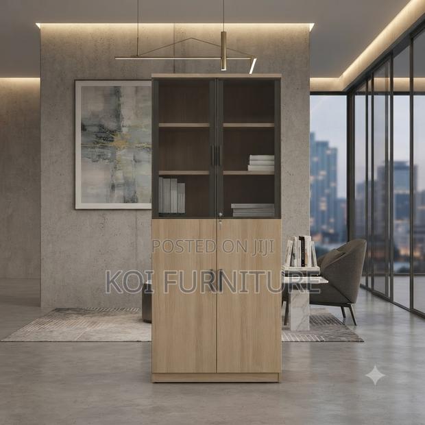 Office Cabinet; Two Doors Elegant Professional Setting Cabinet - thumbnail 5