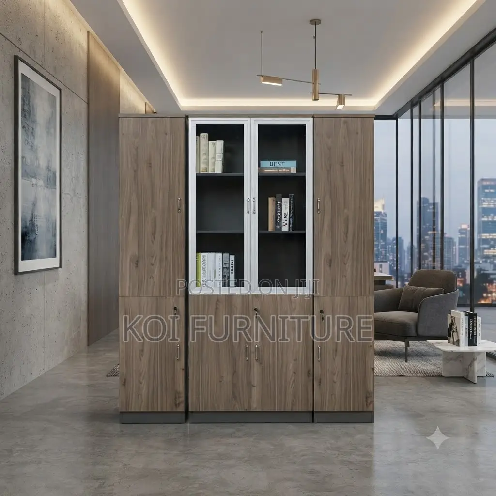 Office Cabinet; Two Doors Elegant Professional Setting Cabinet