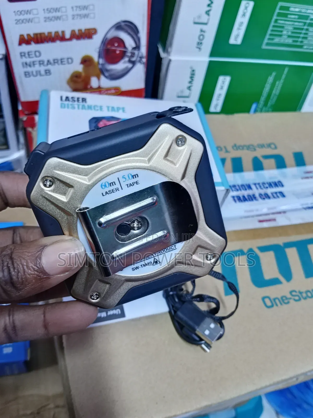 60m Laser Distance Tape