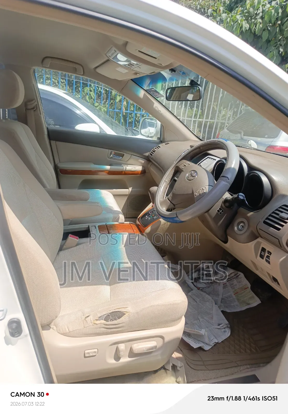 Toyota Harrier 2007 White