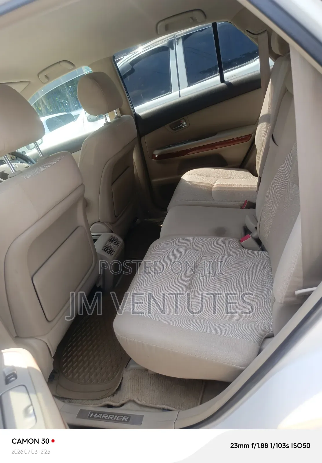 Toyota Harrier 2007 White