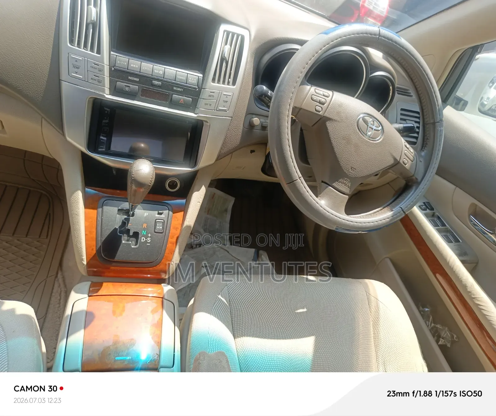 Toyota Harrier 2007 White