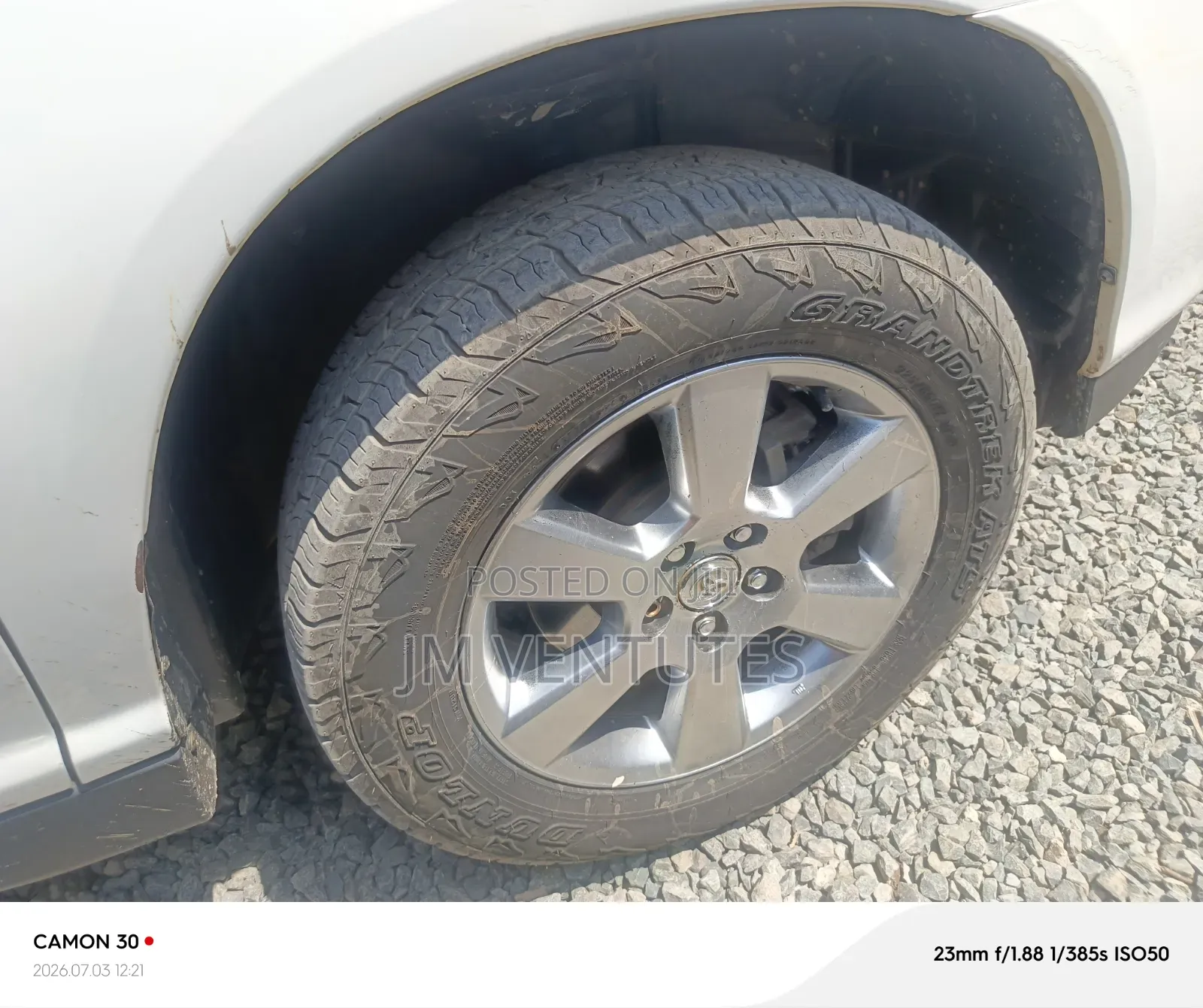 Toyota Harrier 2007 White