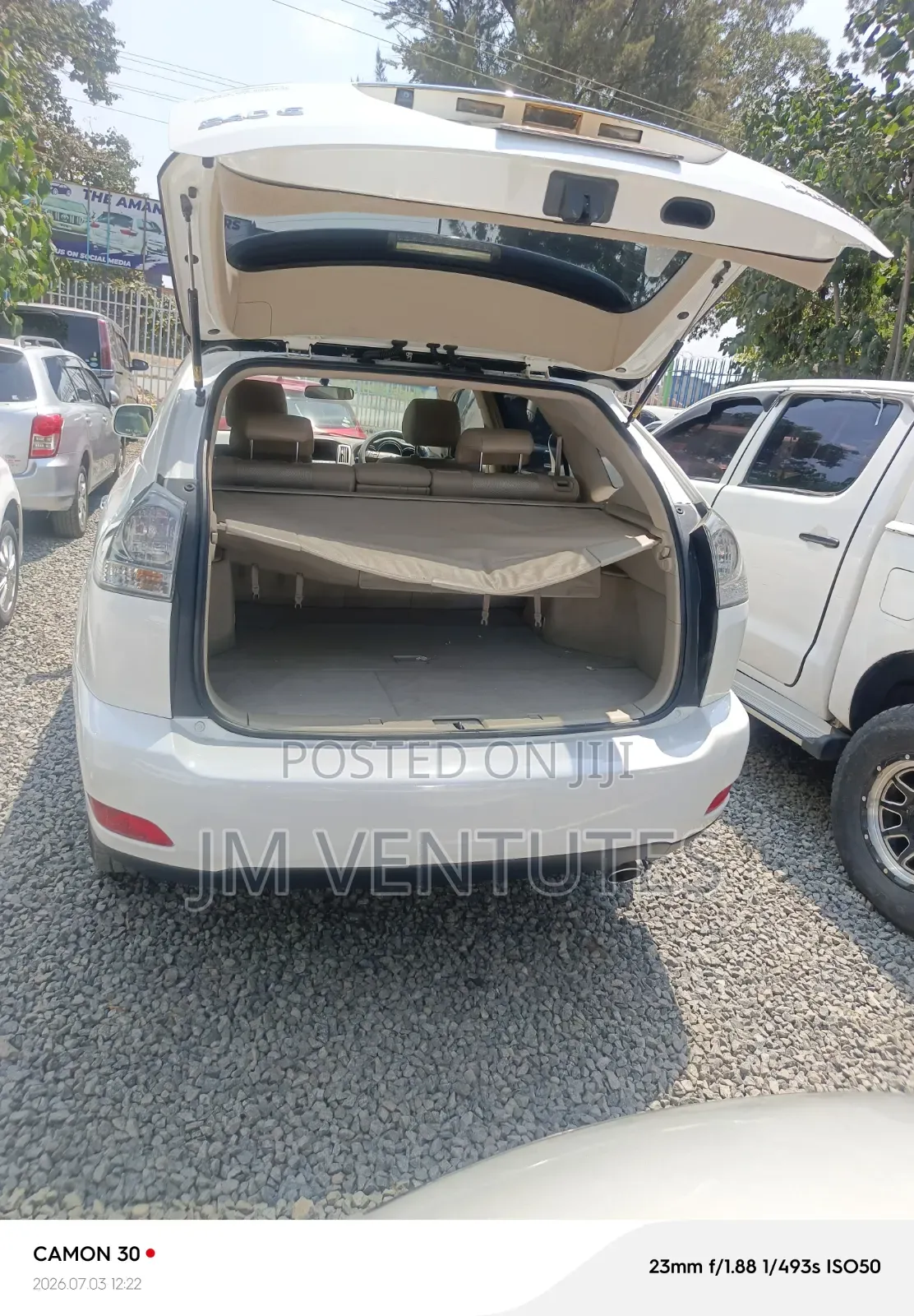 Toyota Harrier 2007 White