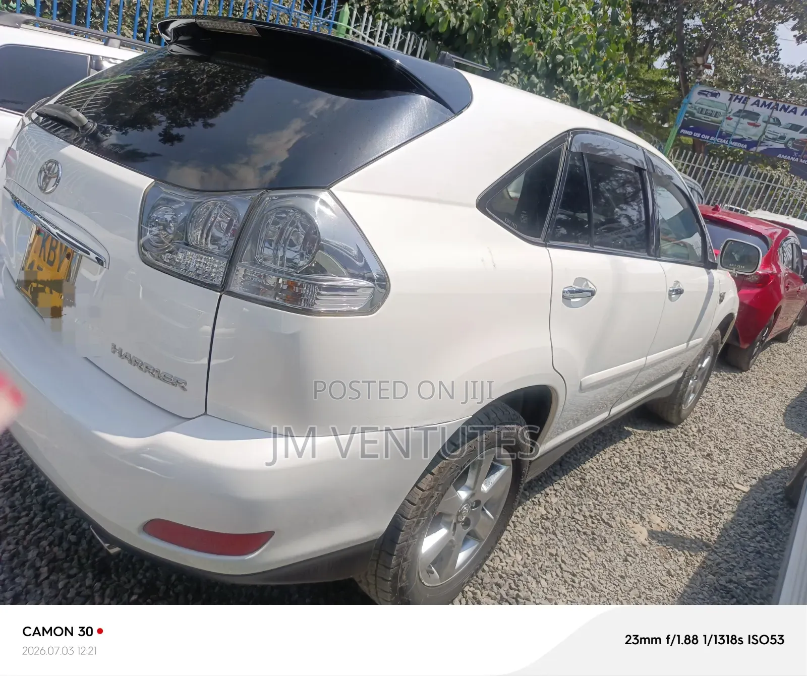 Toyota Harrier 2007 White