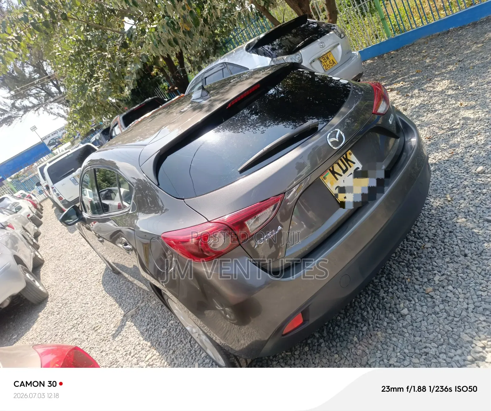 Mazda Axela 2015 Gray
