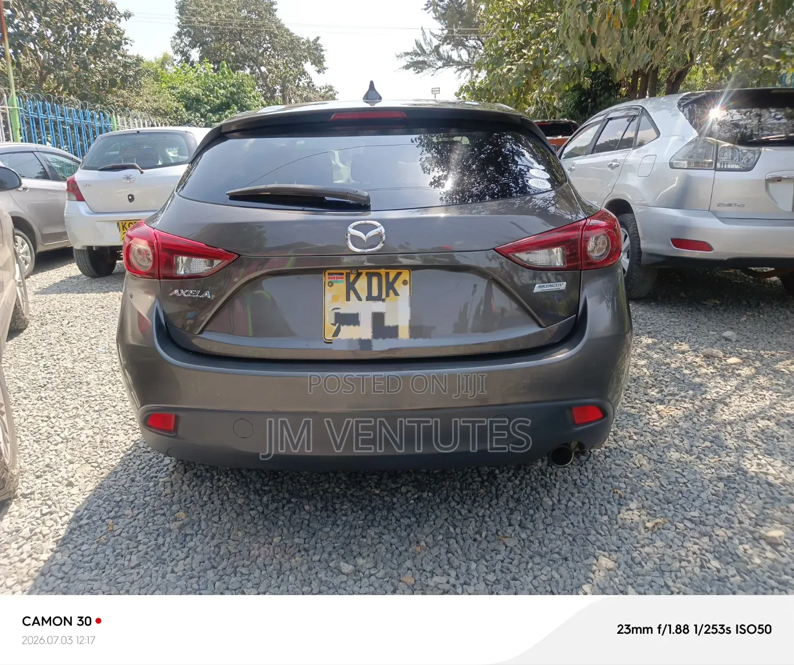 Mazda Axela 2015 Gray