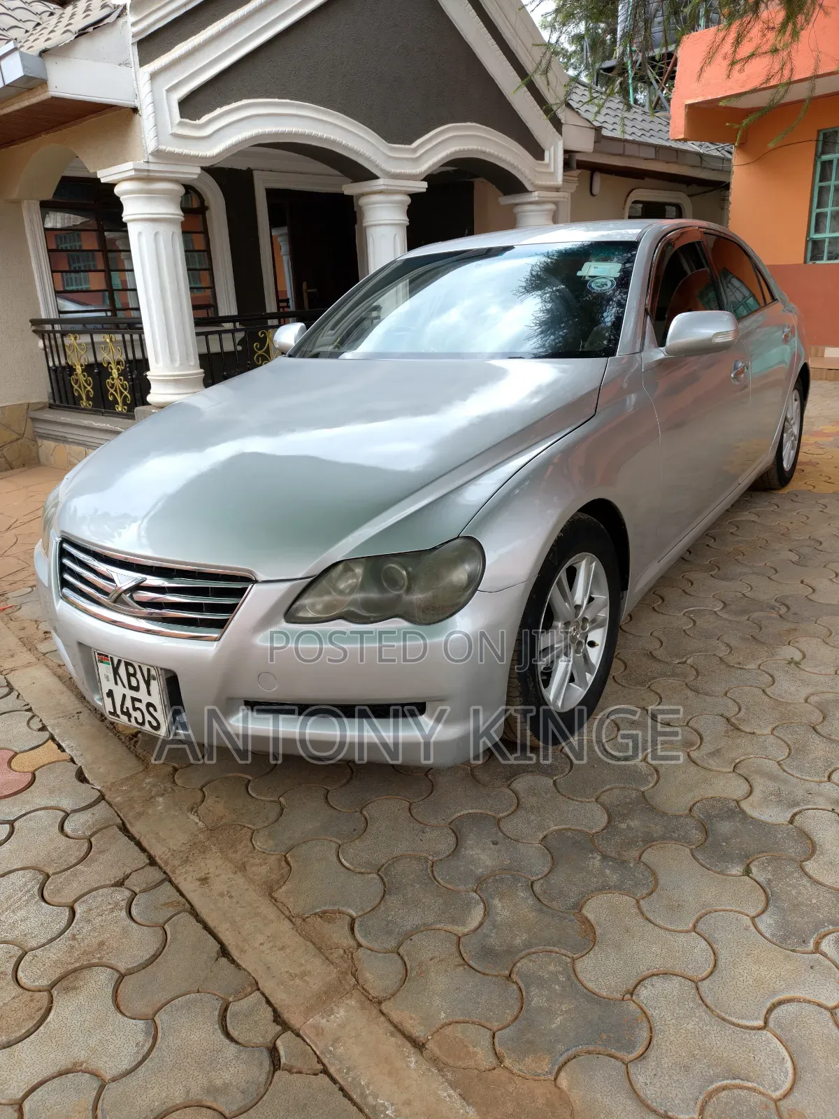 Toyota Mark X 2007 Silver