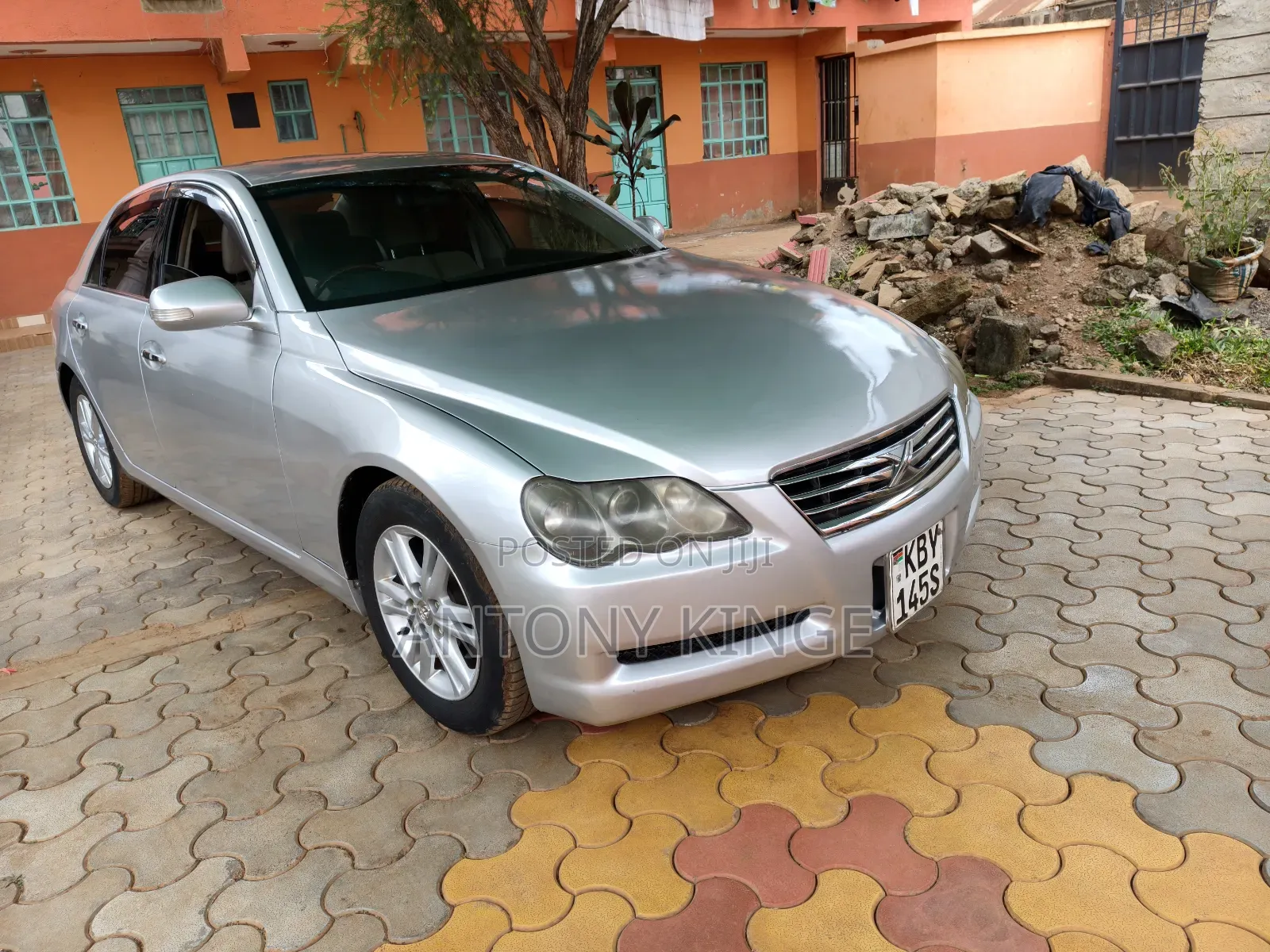Toyota Mark X 2007 Silver