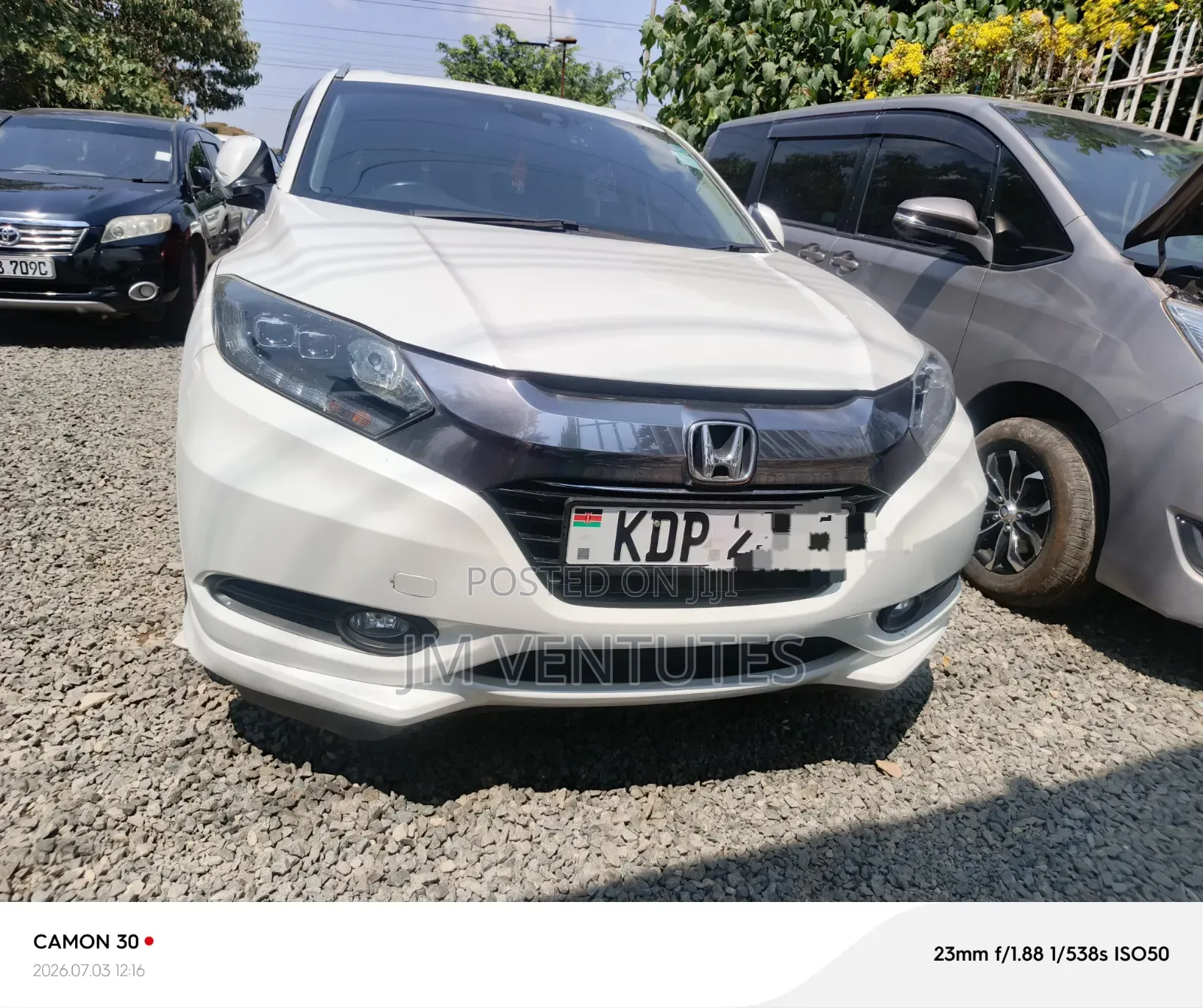 Honda Vezel 2016 White