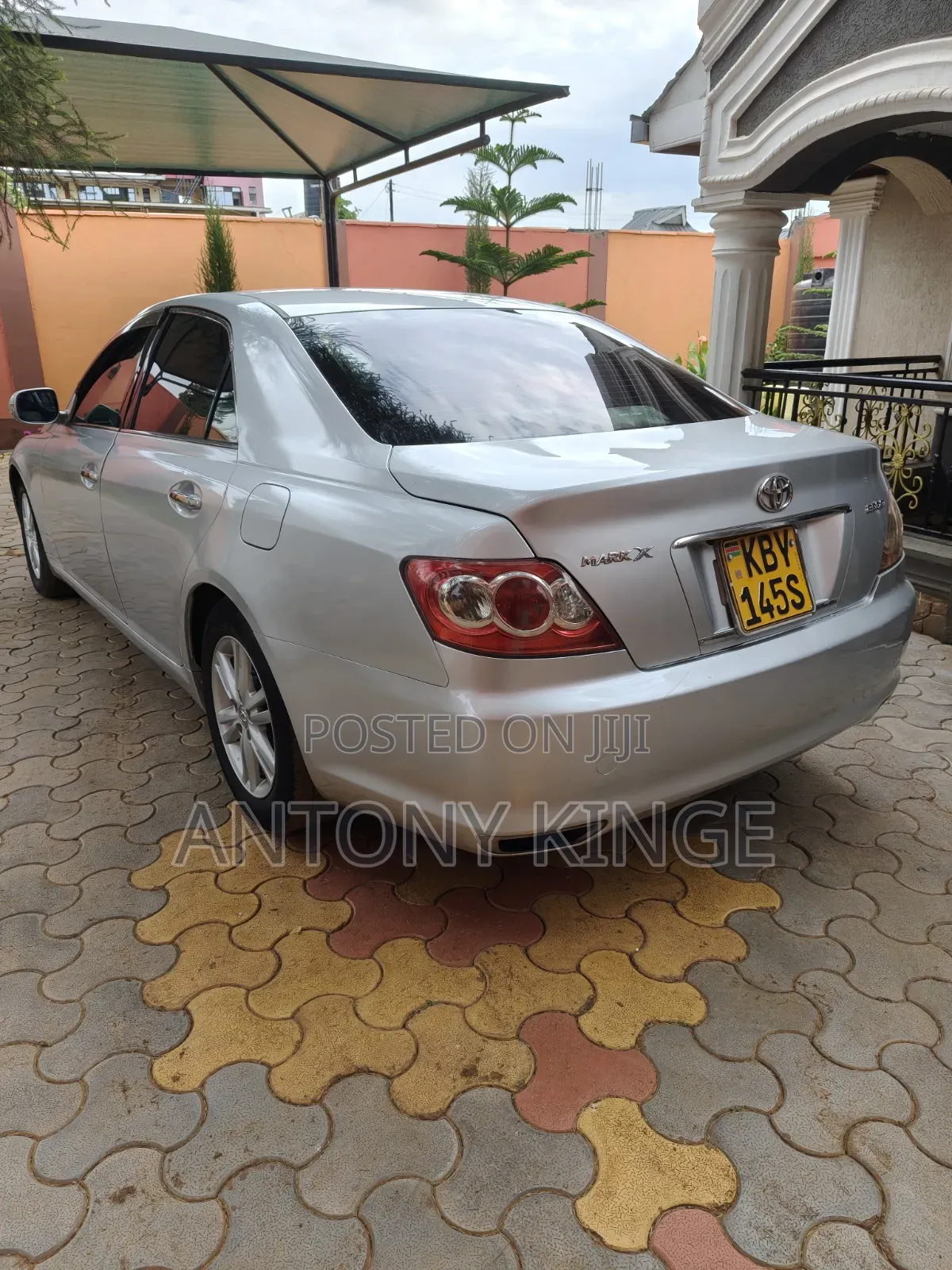 Toyota Mark X 2007 Silver