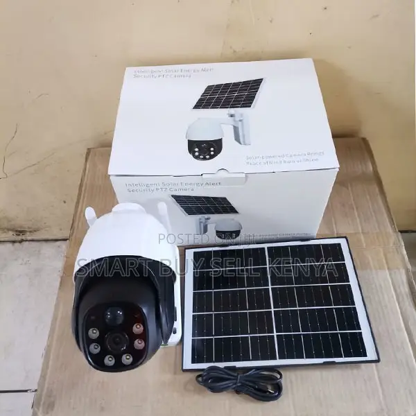 Easy Installation 20mp Ultra Hd 4g PTZ Rotating Solar Camera