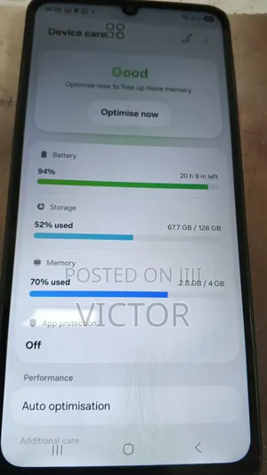 Samsung Galaxy A07 128 GB Blue
