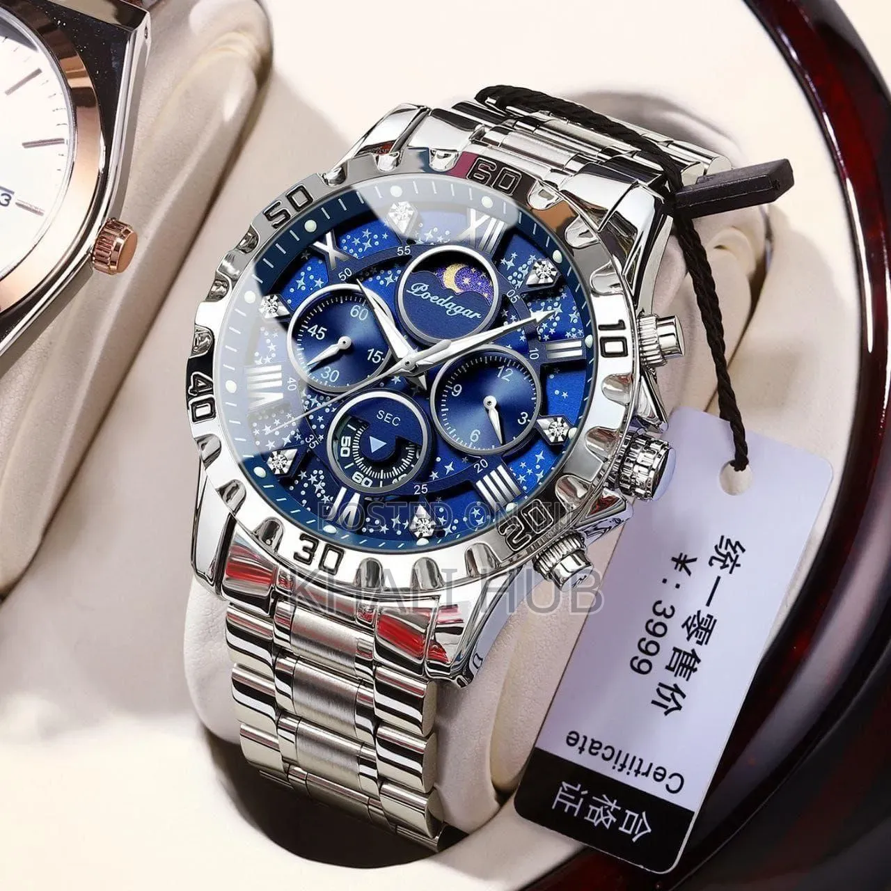 Poedagar Business and Casual Gents Watch 973