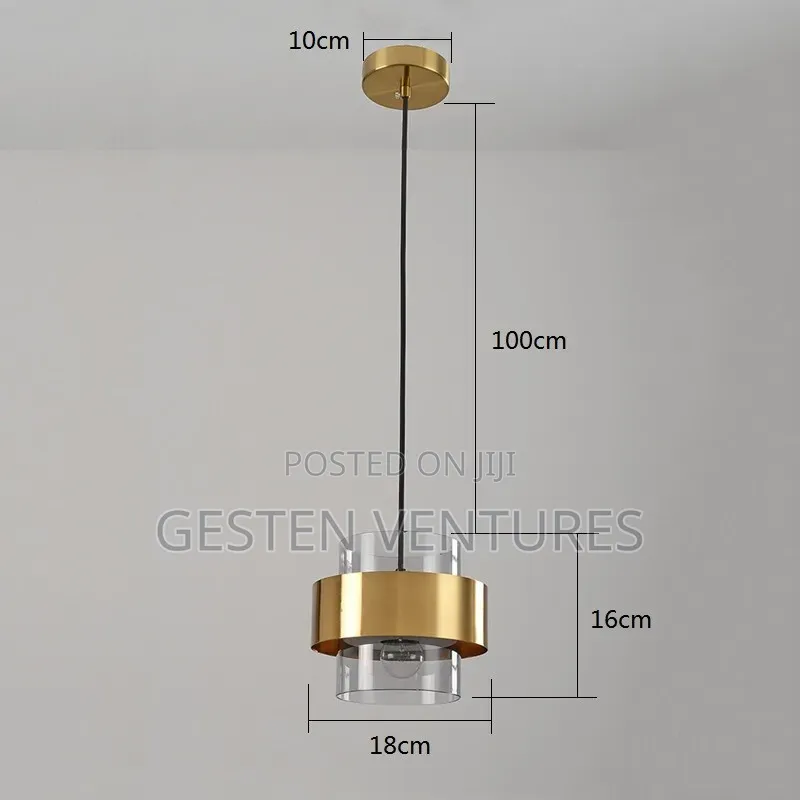 Brass Ceiling Hanging Pendant Light Gt8