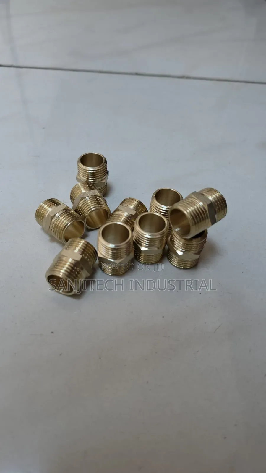 Brass Hex Nipple 1/2"  – Strong, Secure & Leak-resistant Connections