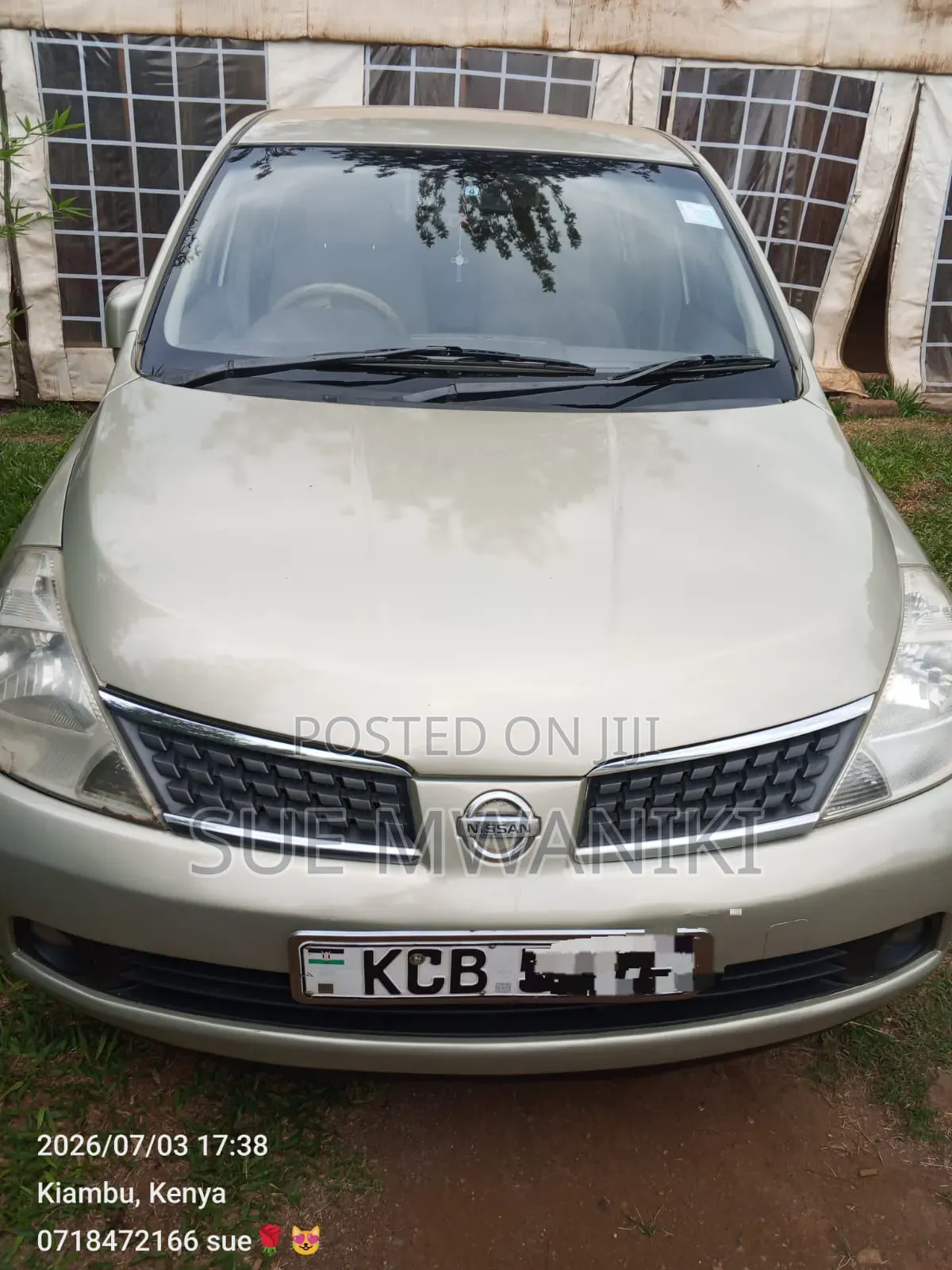 Nissan Tiida 2008 Gold