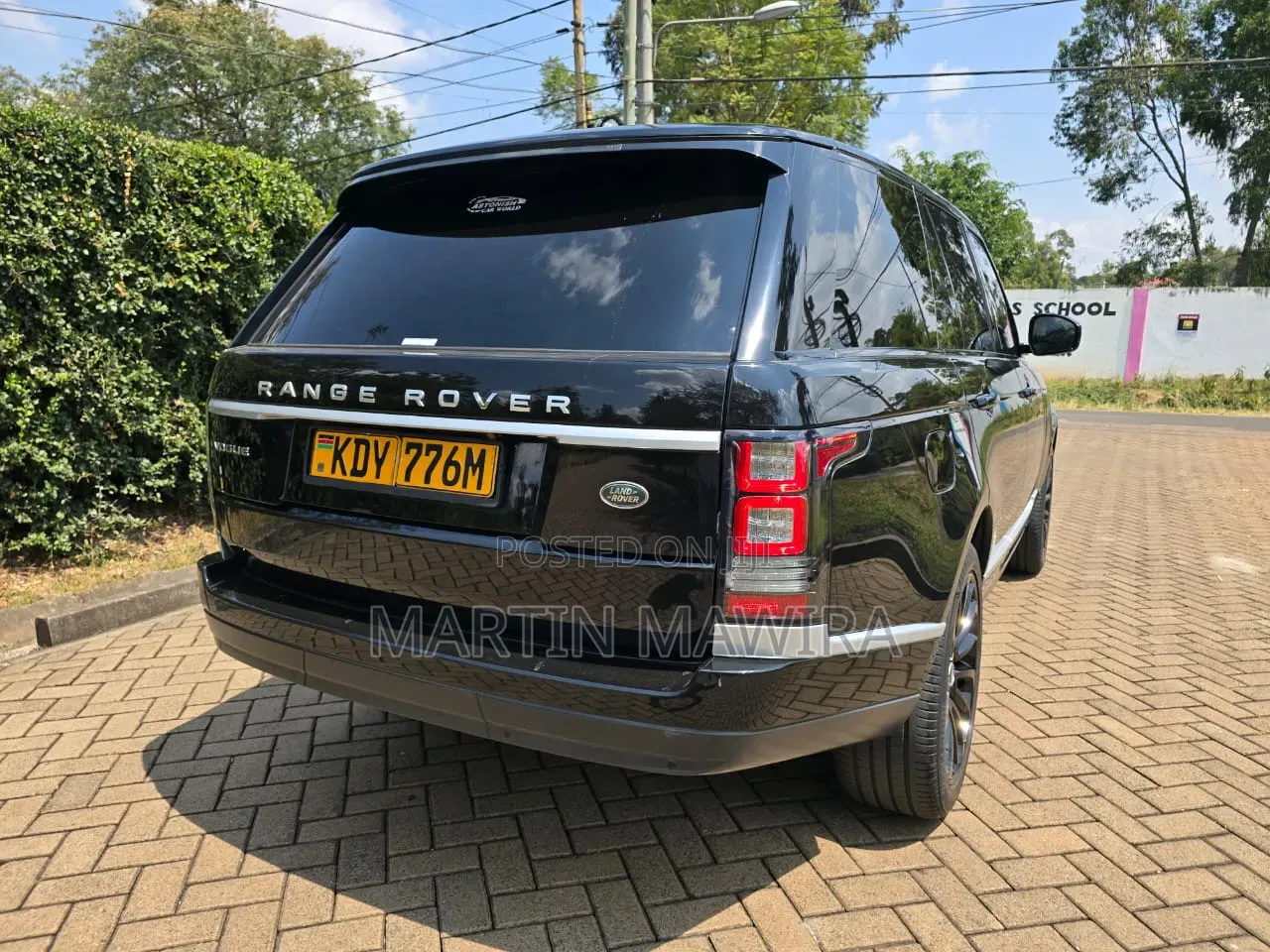 Land Rover Range Rover Vogue 2015 Black
