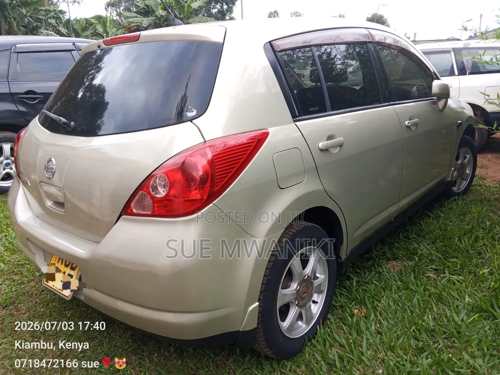 Nissan Tiida 2008 Gold