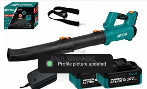 Power Action 20v Lithium-Ion Cordless Leaf Blower – Full Box Kit