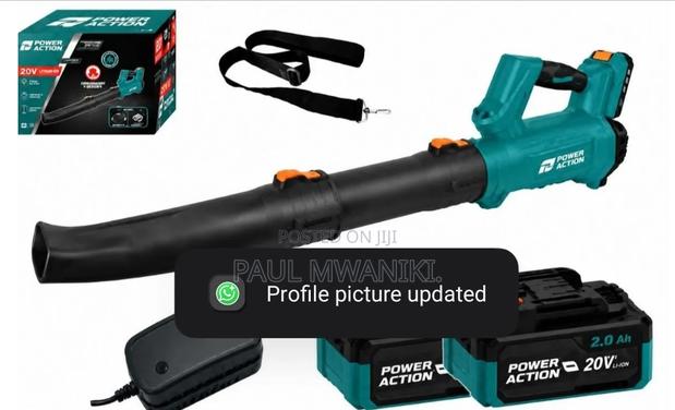 Power Action 20v Lithium-Ion Cordless Leaf Blower – Full Box Kit - thumbnail 3