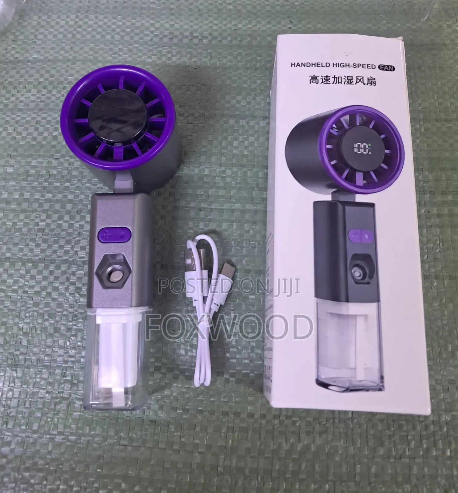 Portable Handheld Misting Fan