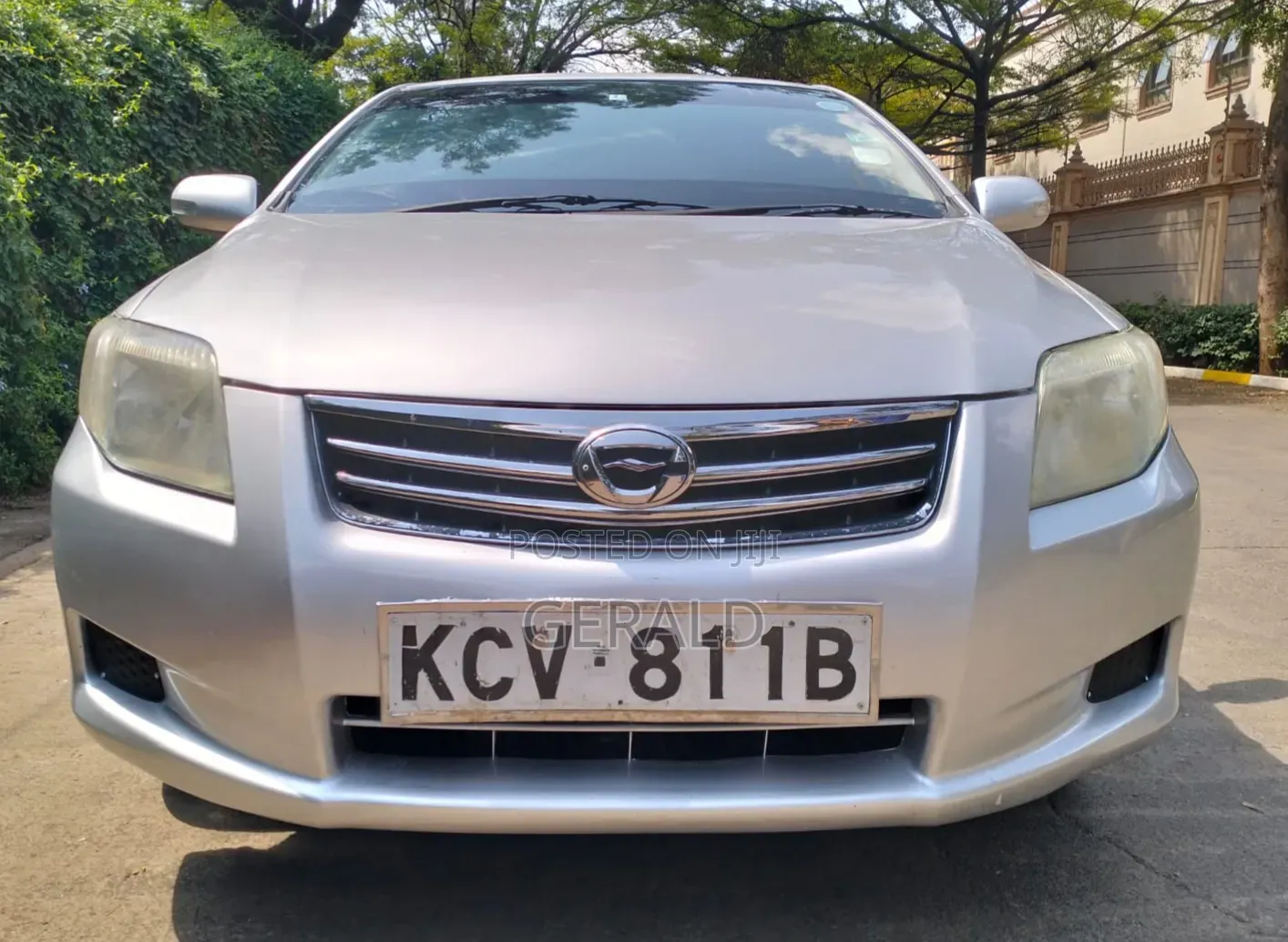 Toyota Axio 2012 Silver