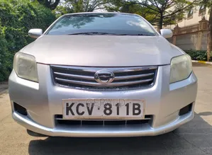 Toyota Axio 2012 Silver
