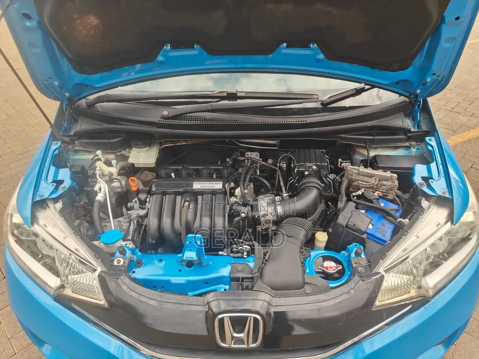 Honda Fit 2014 Blue