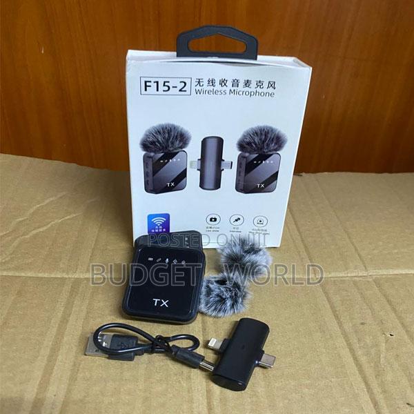 F15-2 Compact Dual Wireless Microphone With Long Wireless Range