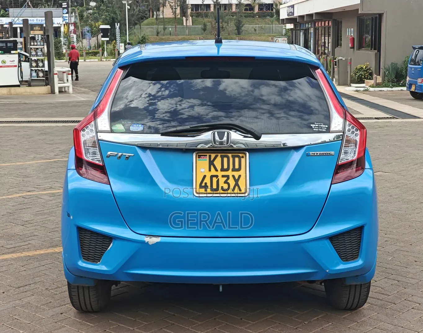 Honda Fit 2014 Blue