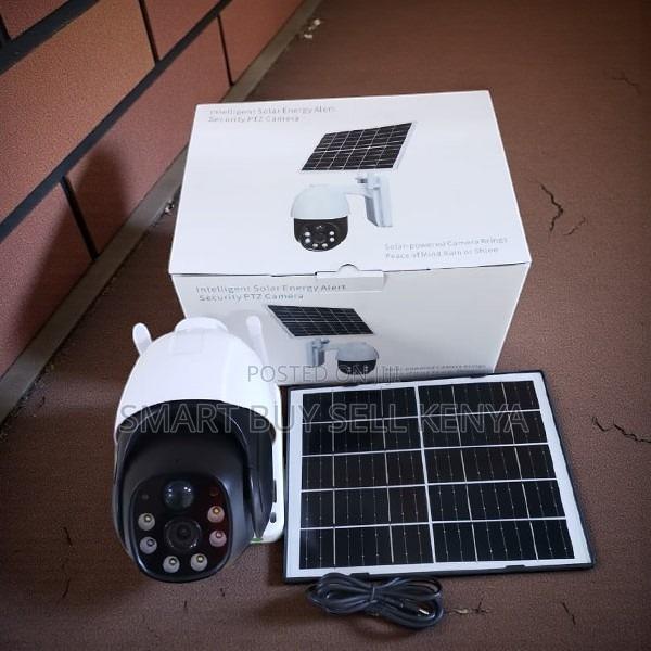 Heavy Duty 20mp Ultra Hd 4g PTZ Rotating Solar Security Camera