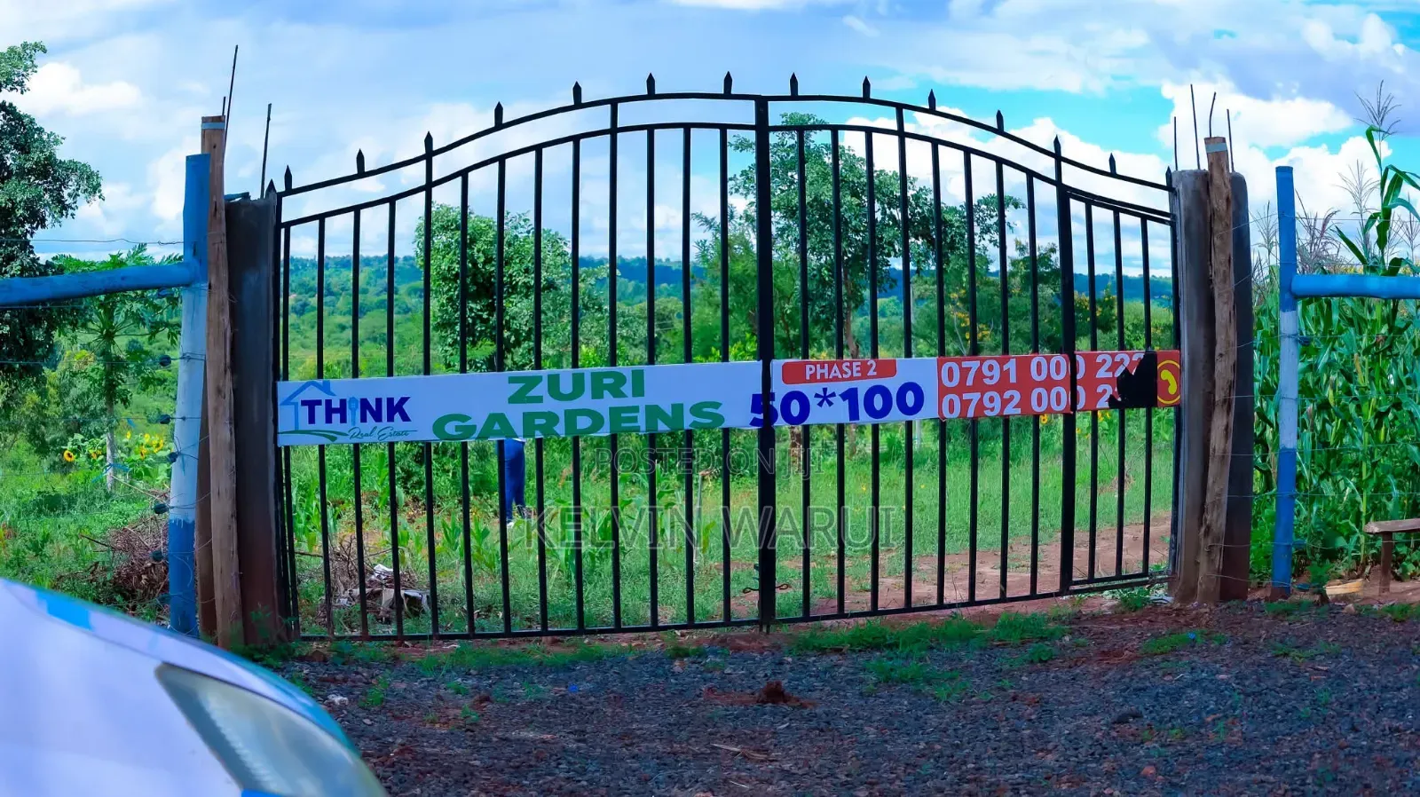 50 by 100 Plots for Sale in Embu Mwea .Zuri Garden Phase 2