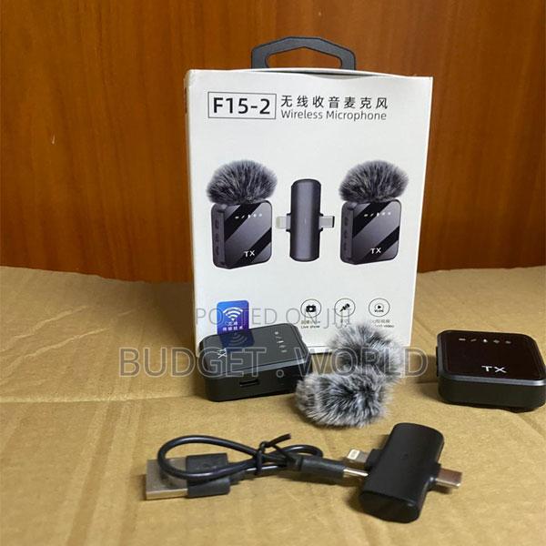 F15-2 Universal Wireless Microphone for Vlogging, Meetings Presentat