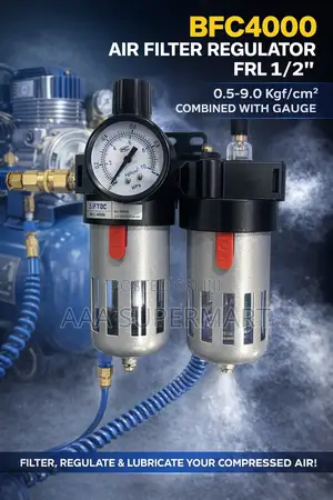 Bfc4000 - Air Filter Regulator Frl 1/2"
