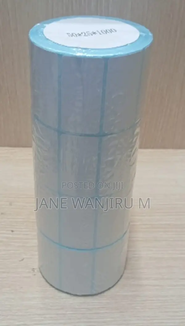 50×25mm Thermal Barcode Labels – 1000pcs