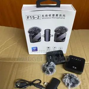F15-2 Compact Wireless Microphone Set With Dual Transmitters Receive
