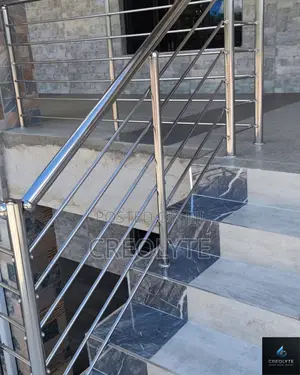 Stainless Steel Vertical Baluster Staircase Railingcustom Installation