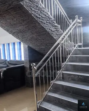 Stainless Steel Vertical Baluster Staircase Railingcustom Installation