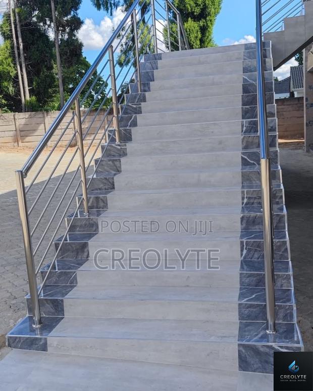 Stainless Steel Vertical Baluster Staircase Railingcustom Installation - thumbnail 5