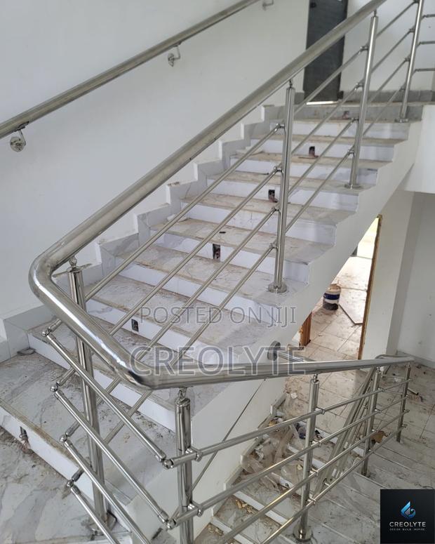 Stainless Steel Vertical Baluster Staircase Railingcustom Installation - thumbnail 6
