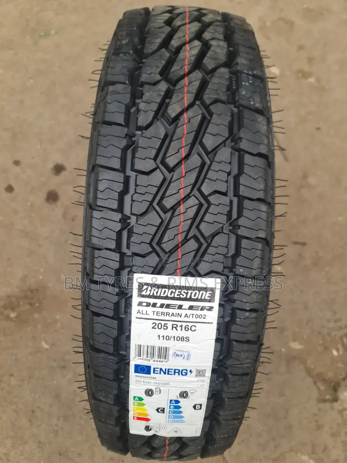 205 R16 Bridgstone Tires (All Terrain) 002.