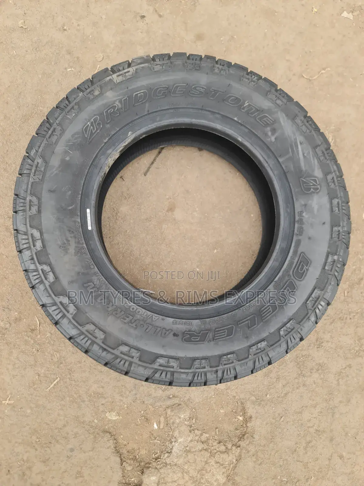 205 R16 Bridgstone Tires (All Terrain) 002.