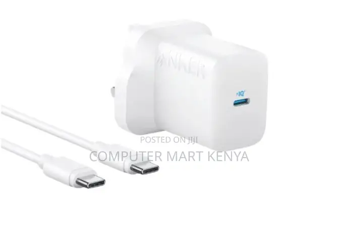 Anker Zolo Charger 30w With Usb C Cable White Wall Charger