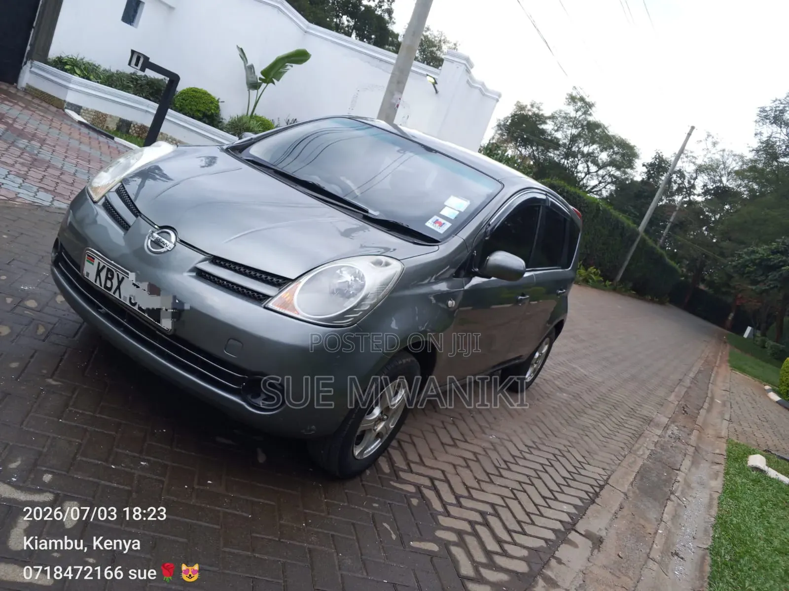 Nissan Note 2007 Gray