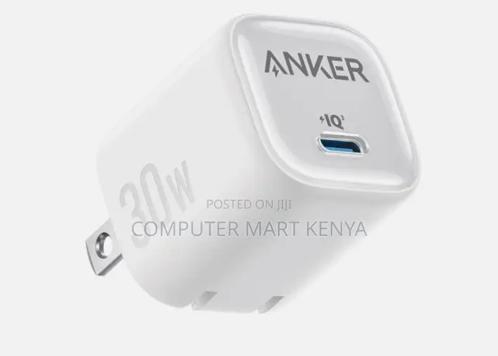 Anker Zolo Charger 30w With Usb C Cable White Wall Charger