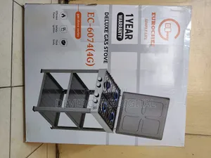 *Eurochef 4gas With Shelves  
*New*  