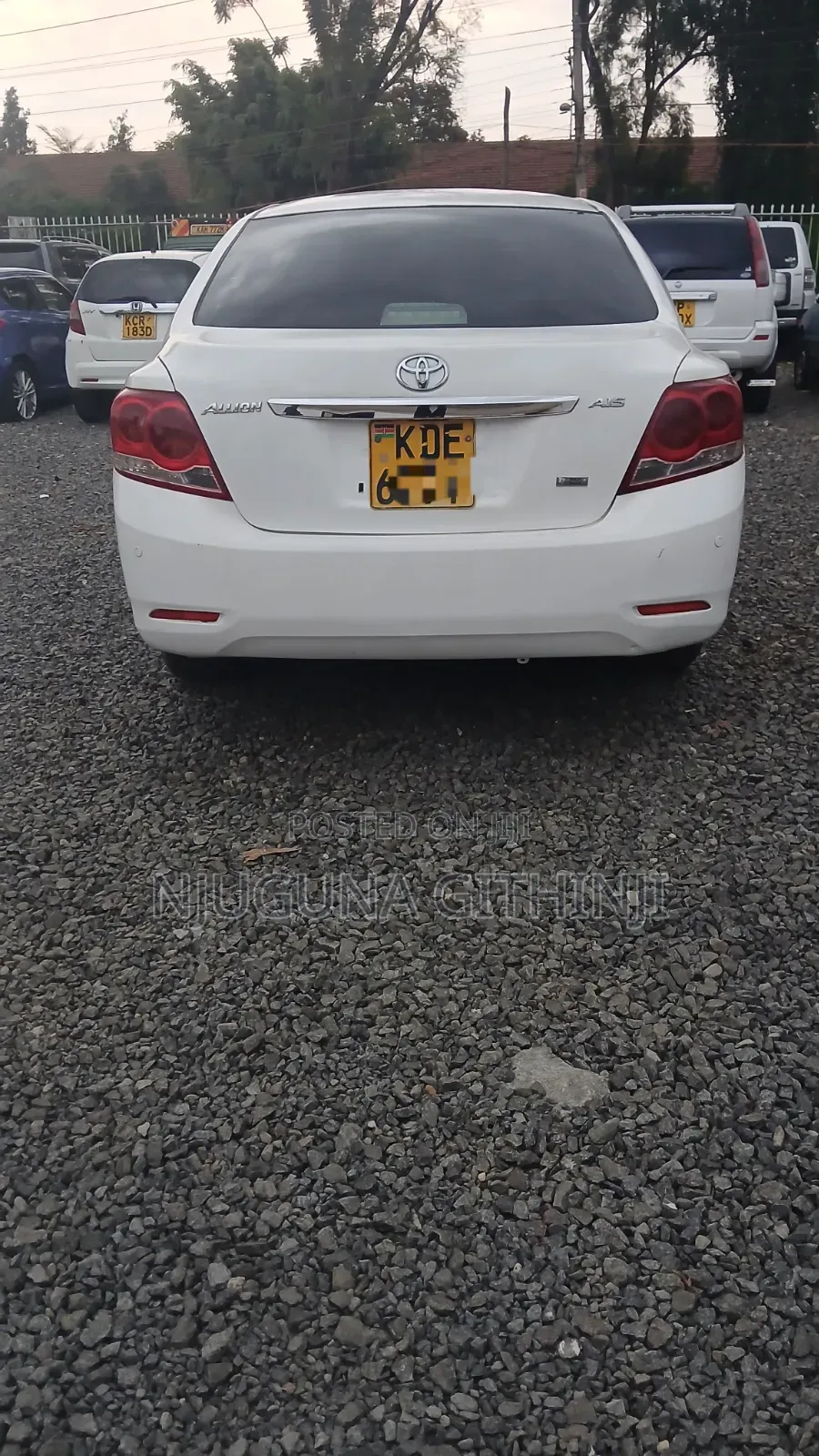 Toyota Allion 2013 White