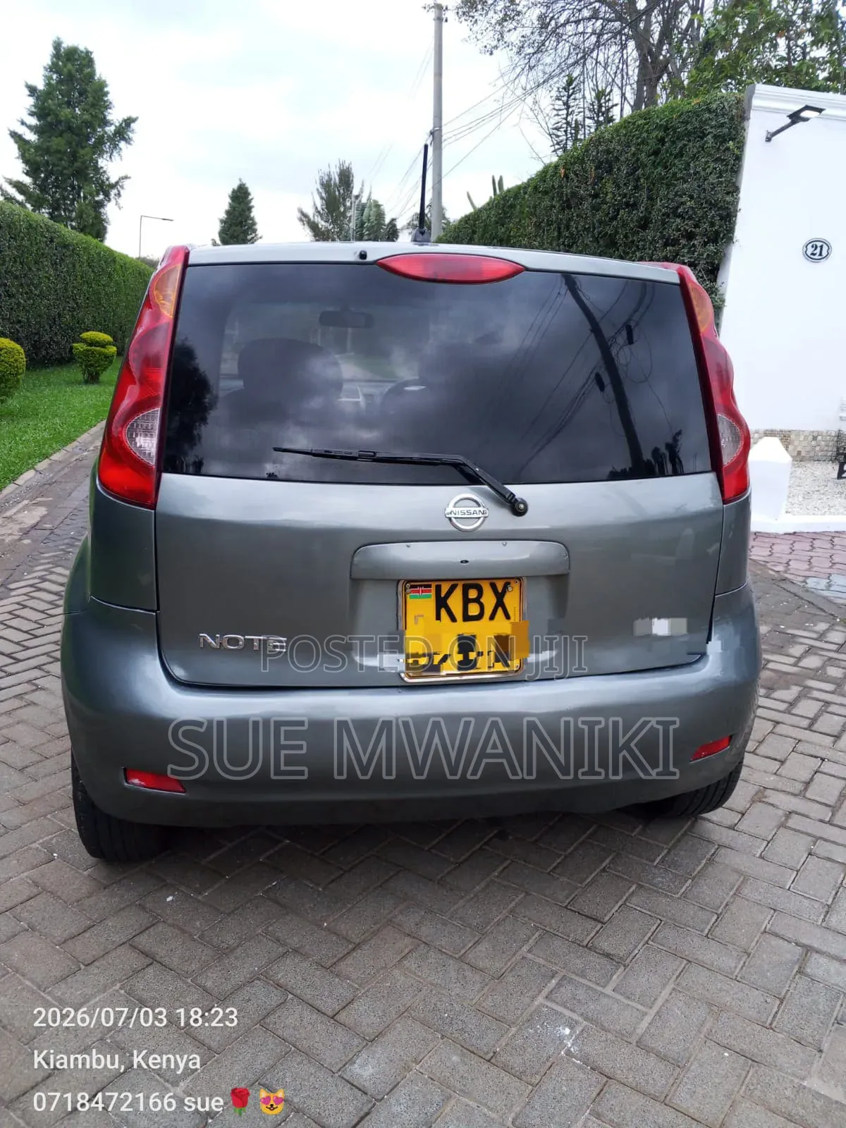Nissan Note 2007 Gray